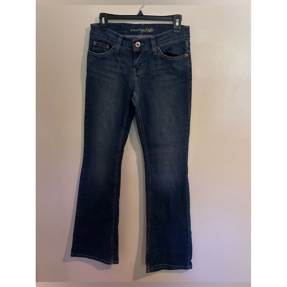 Y2K American Eagle AE Women’s Hipster Jeans Low Rise Bootcut Size 4